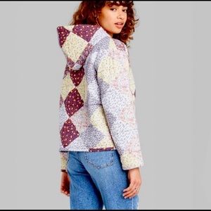 ISO Wild Fable Quilted Patchwork Jacket